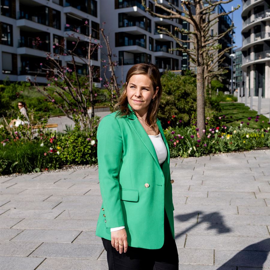 Marit Spjelkavik, private banking-rådgiver i Handelsbanken. Foto: Klaudia Lech, DN Content Studio 